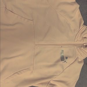 Baby pink Puma hoodie